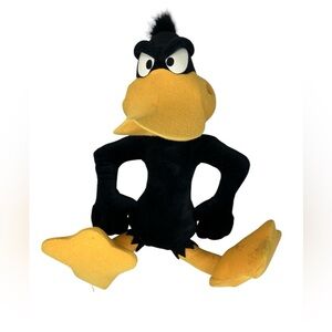 1994 Tyco Daffy Duck Looney Tunes Plush Toy Warner Bros Vintage